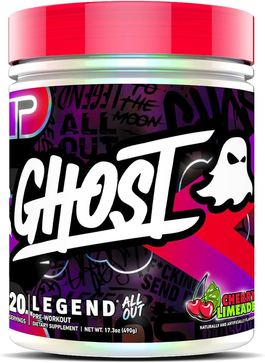Ghost Legend All Out Pre-Workout – Cherry Limeade (20 Servings)