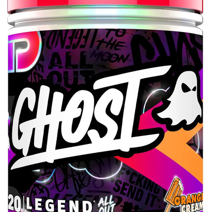 Ghost Legend All Out Pre-Workout – Orange Cream (20 Servings)