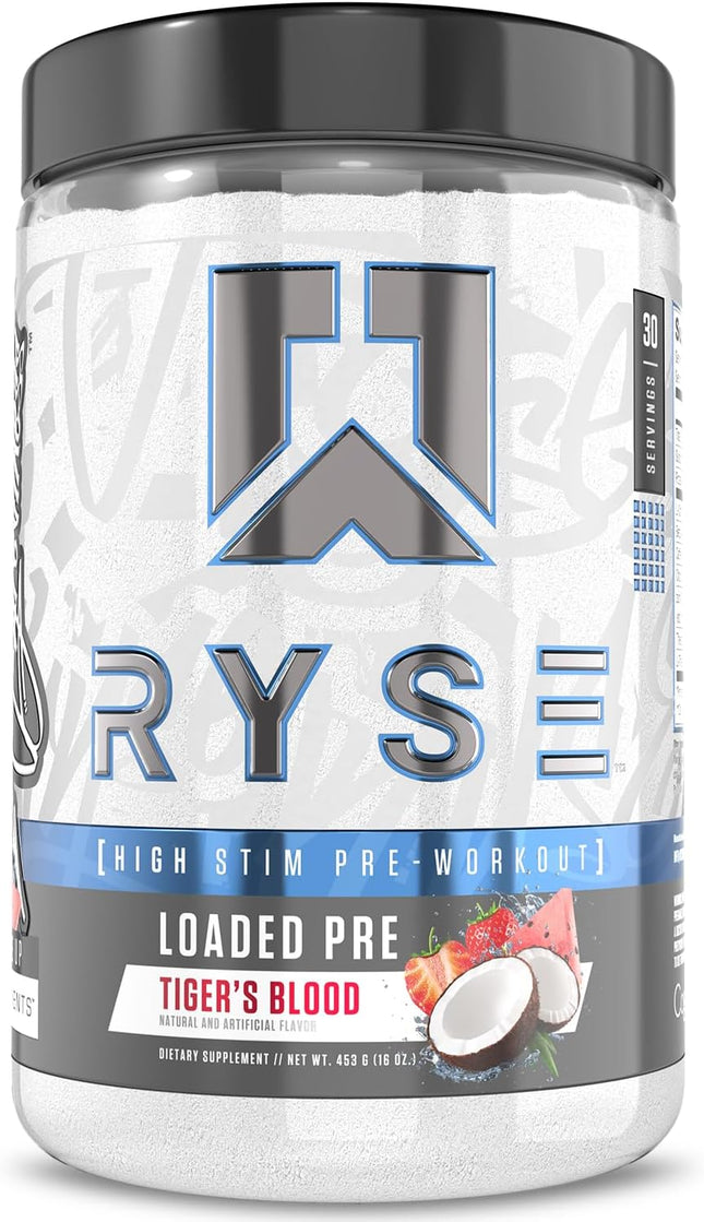 Ryse RYSE Loaded Pre-Workout Tiger's Blood 30 Servings