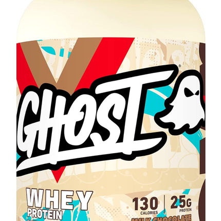 Ghost Whey Protein Powder – Milk Chocolate (907g / ~26 Servings)