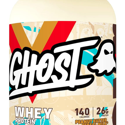 Ghost Whey Protein – Peanut Butter Cereal Milk (2lb / 907g)