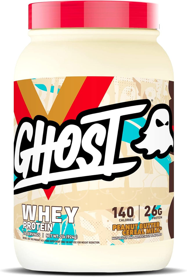 Ghost Whey Protein – Peanut Butter Cereal Milk (2lb / 907g)