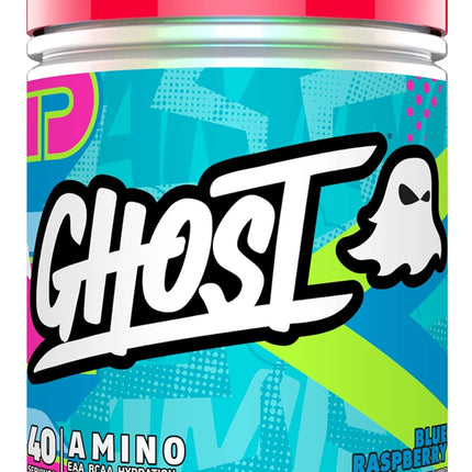 Ghost Amino V2 BCAA + EAAs – Blue Raspberry (40 Servings)