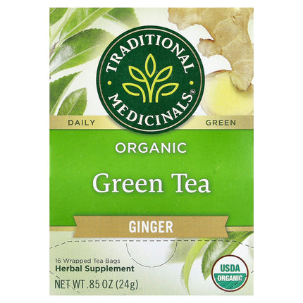 Traditional Medicinals Organic Green Tea herbal tea, 24 g