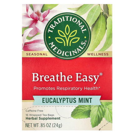 Traditional Medicinals Breathe Easy® herbal tea, 24 g