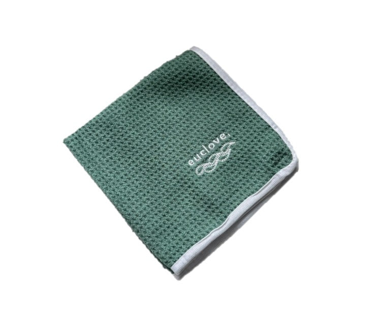 Euclove microfibre cloths in waffle texture, eco-friendly design