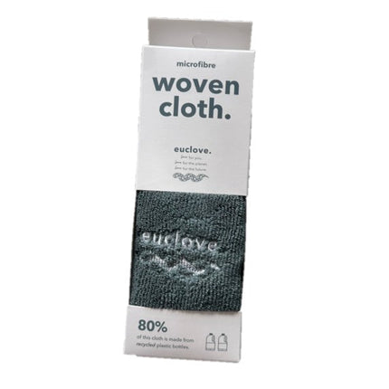 Eco-friendly Euclove microfibre cloth woven for cleaning