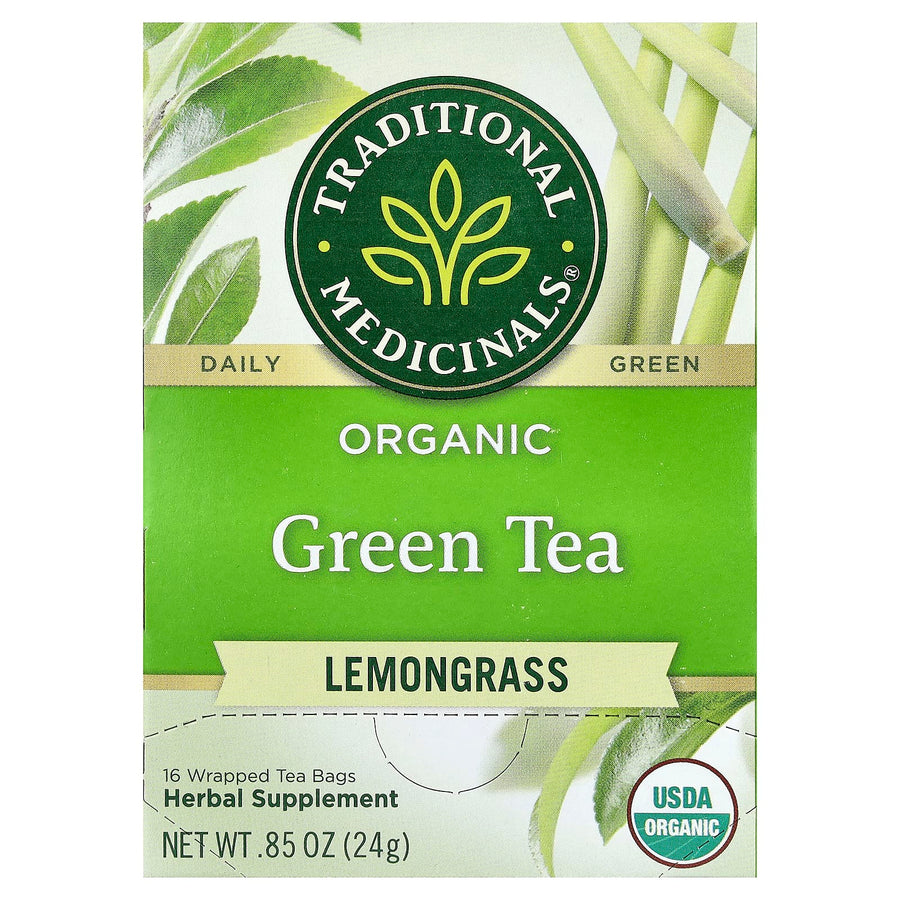 Traditional Medicinals Organic Green Tea herbal tea, 24 g