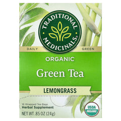 Traditional Medicinals Organic Green Tea herbal tea, 24 g