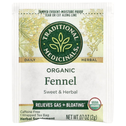 Traditional Medicinals Organic Fennel herbal tea - view 3