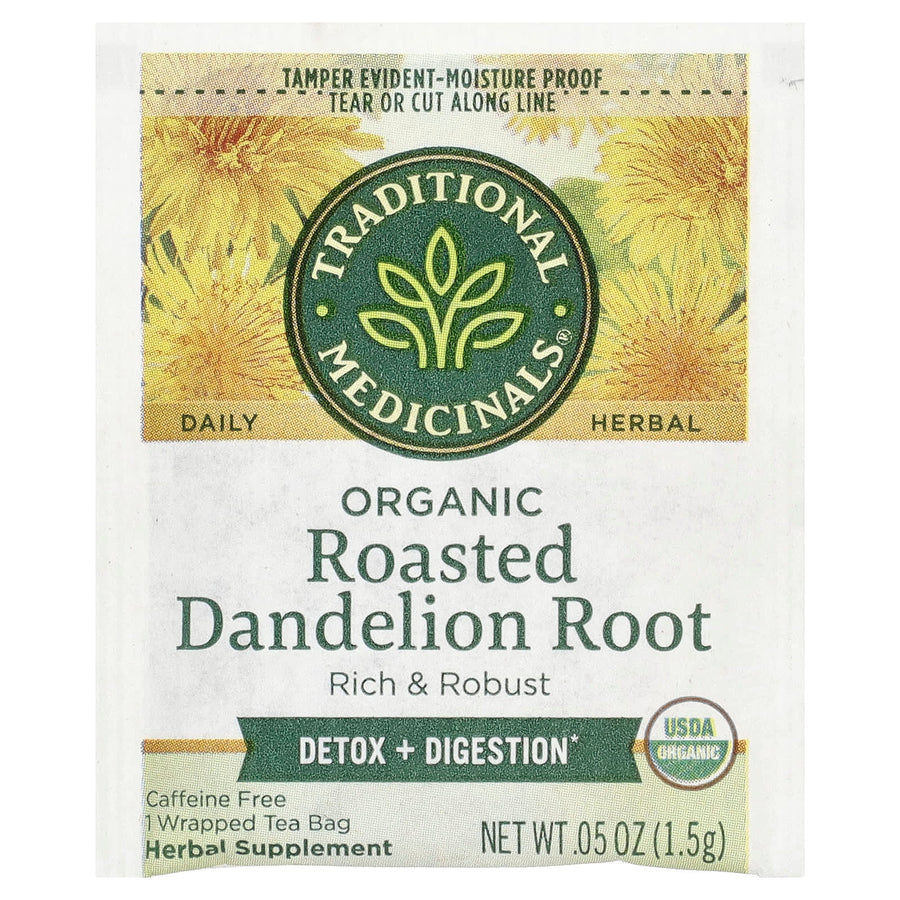 Traditional Medicinals Organic Roasted Dandelion Root herbal tea - view 3