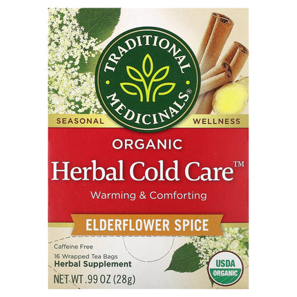 Traditional Medicinals Organic Herbal Cold Care™ herbal tea, 28 g