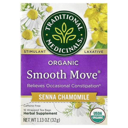 Traditional Medicinals Organic Smooth Move® herbal tea, 32 g