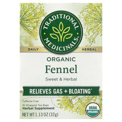 Traditional Medicinals Organic Fennel herbal tea, 32 g