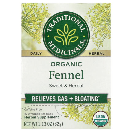 Traditional Medicinals Organic Fennel herbal tea, 32 g