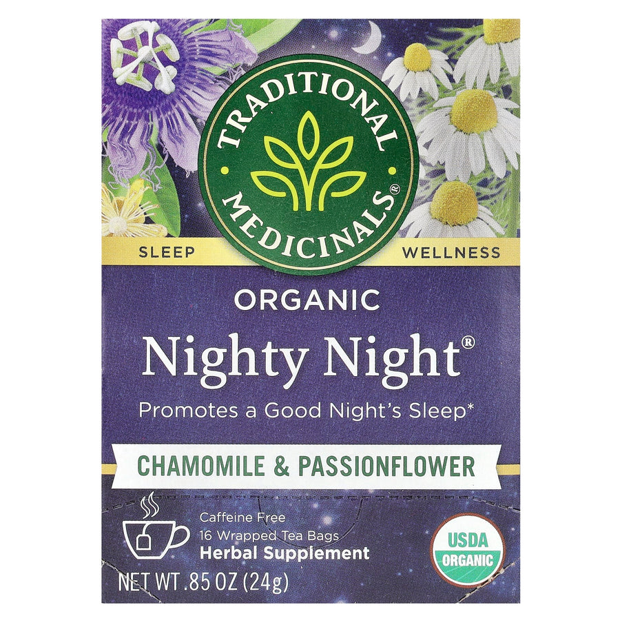 Traditional Medicinals Organic Nighty Night® herbal tea, 24 g