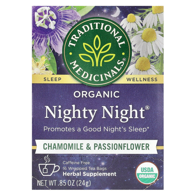 Traditional Medicinals Organic Nighty Night® herbal tea, 24 g