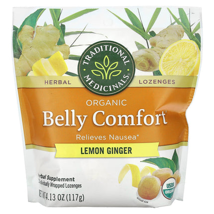 Traditional Medicinals Organic Belly Comfort lozenges, 117 g