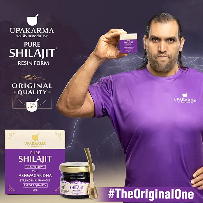 Shilajit resin and Ashwagandha for enhanced vitality