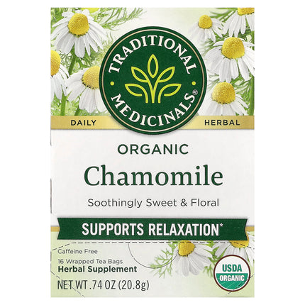 Traditional Medicinals Organic Chamomile herbal tea, 20.8 g