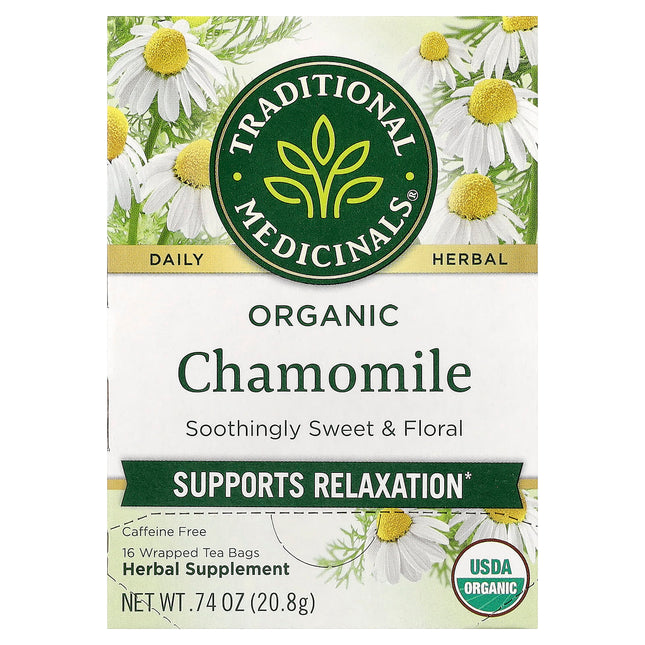 Traditional Medicinals Organic Chamomile herbal tea, 20.8 g