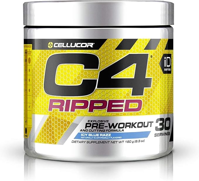 Cellucor C4 Ripped Pre-workout Blue Raspberry