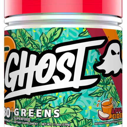 Ghost Greens – Apple Cider Flavoured Superfood Powder (30 Servings)