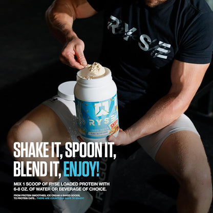 Ryse Blueberry Muffin Loaded Protein Powder 907 g