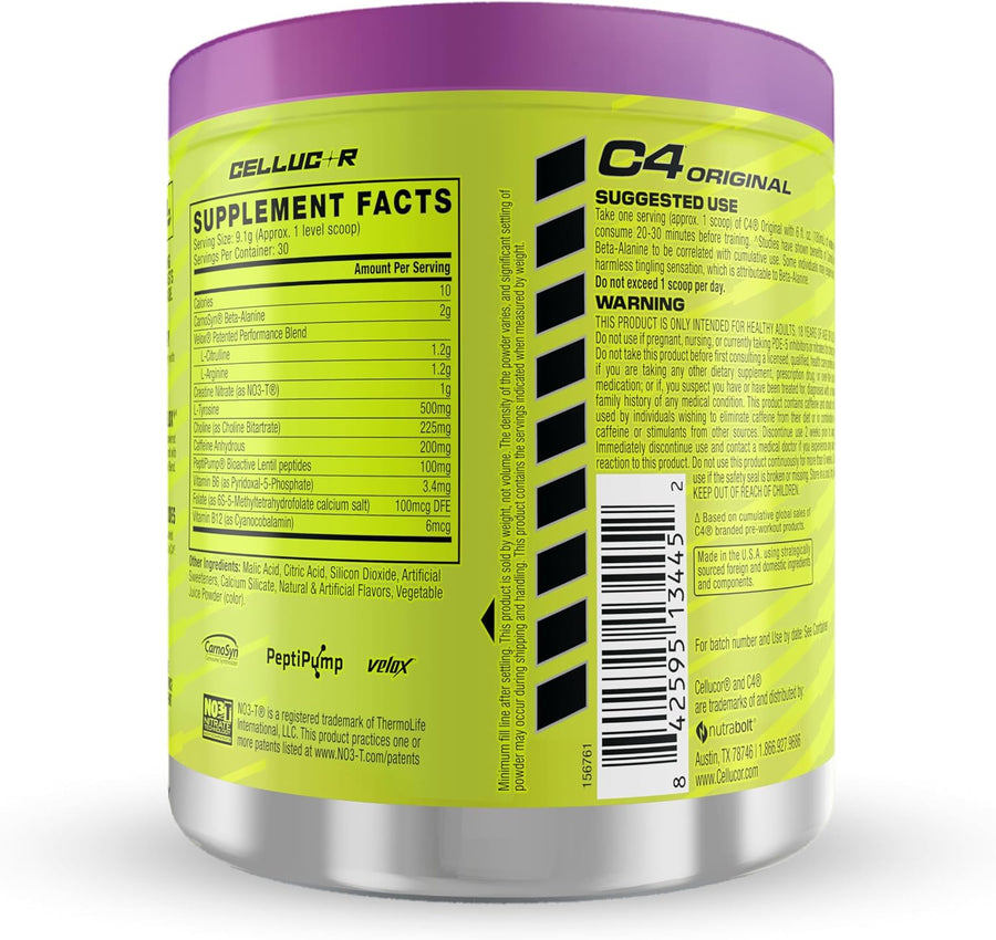 Cellucor C4 Original Pre-workout Grape