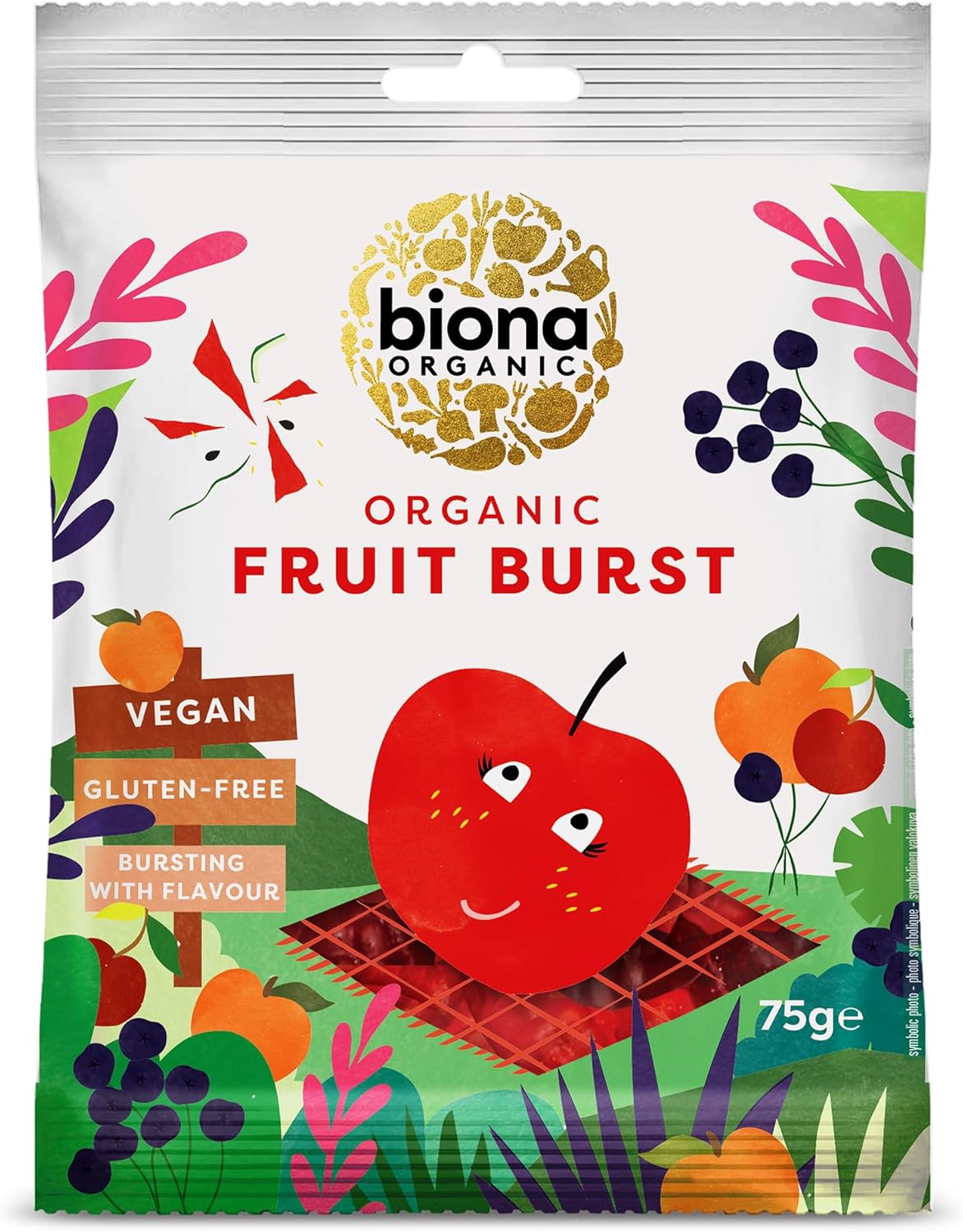 Biona Organic Berry Burst Jellies 75 g