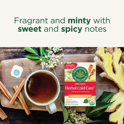Traditional Medicinals Organic Herbal Cold Care™ herbal tea - view 4