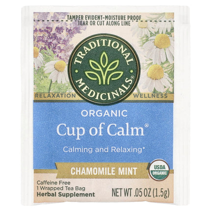 Traditional Medicinals Organic Cup of Calm herbal tea - view 3