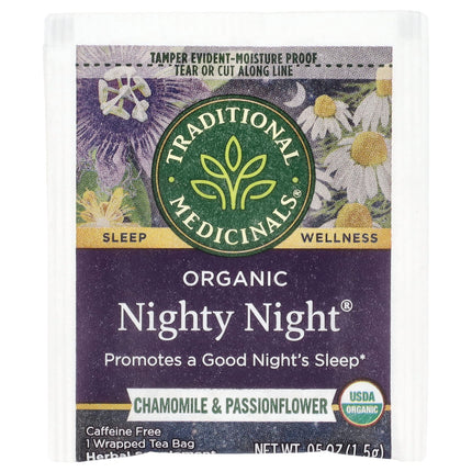 Traditional Medicinals Organic Nighty Night® herbal tea - view 3