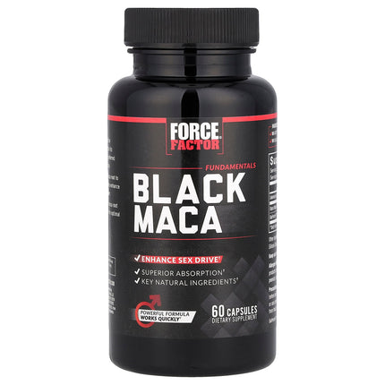 Force Factor Fundamentals Black Maca