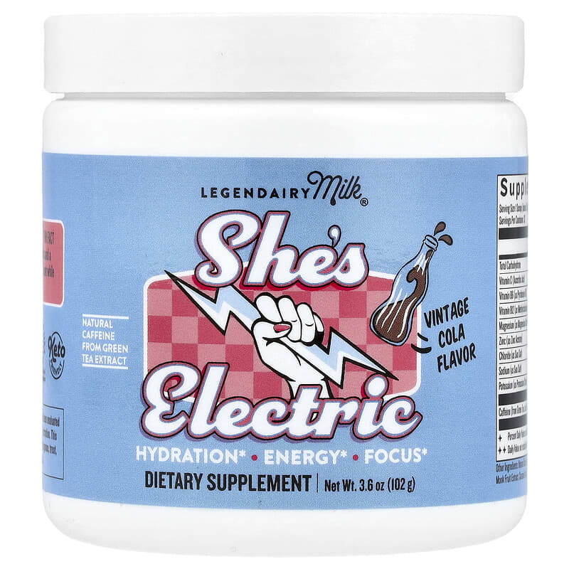 Legendairy Milk, She's Electric, Vintage Cola, 3.6 oz (102 g)