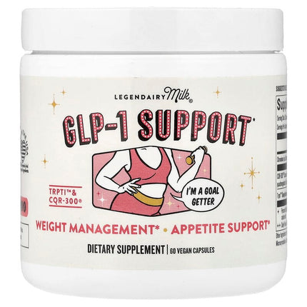 Legendairy Milk, GLP-1 Support, 60 Vegan Capsules