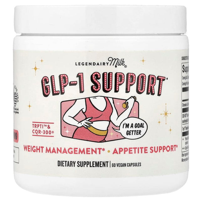 Legendairy Milk, GLP-1 Support, 60 Vegan Capsules