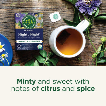 Traditional Medicinals Organic Nighty Night® herbal tea - view 4
