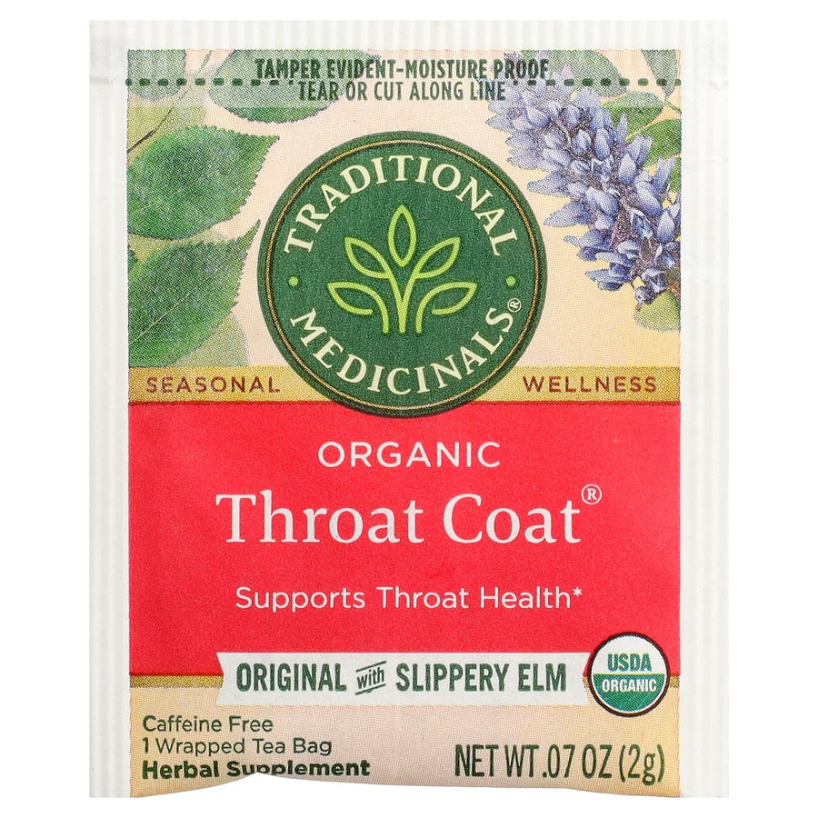 Traditional Medicinals Organic Throat Coat® herbal tea - view 3