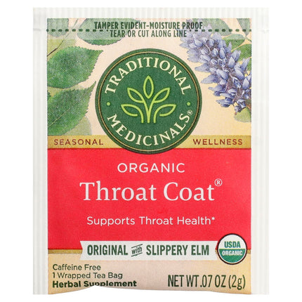 Traditional Medicinals Organic Throat Coat® herbal tea - view 3