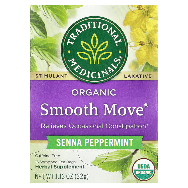 Traditional Medicinals Organic Smooth Move® herbal tea, 32 g
