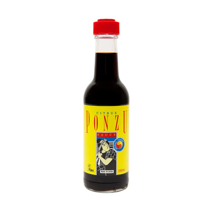 Spiral Foods Citrus Ponzu 250ML bottle with vibrant label
