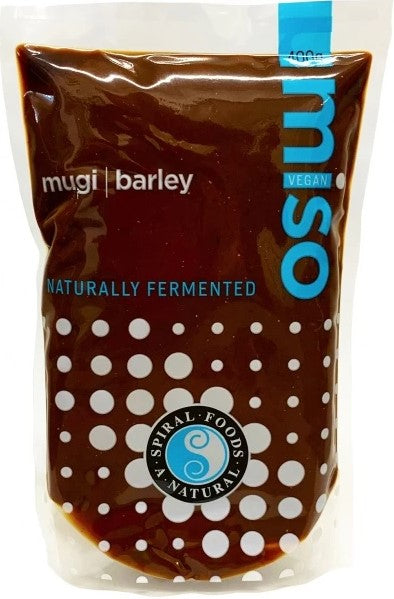 Spiral Foods Mugi 400G package on a white background
