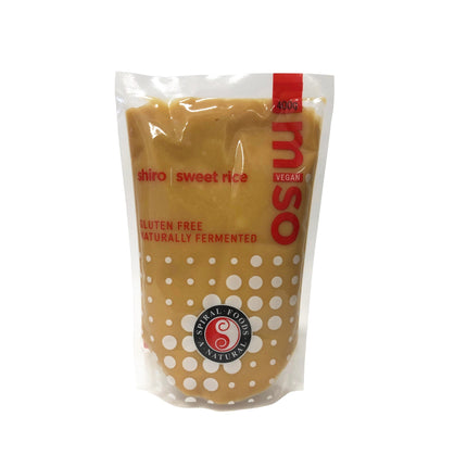 Spiral Shiro Miso 400G jar with creamy texture