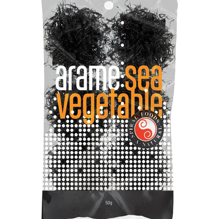 Spiral Foods Arame seaweed in 50g package