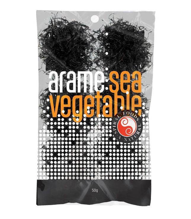 Spiral Foods Arame seaweed in 50g package