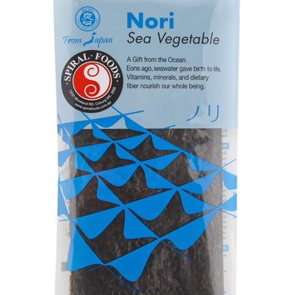 Spiral Foods Nori sheets, 10 count, 25g pack