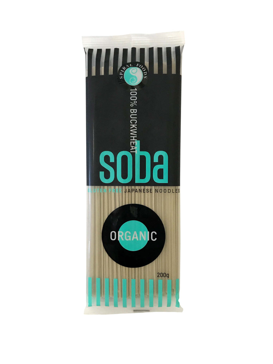 Spiral Foods buckwheat soba noodles 200g package