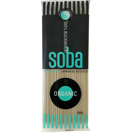 Spiral Foods buckwheat soba noodles 200g package