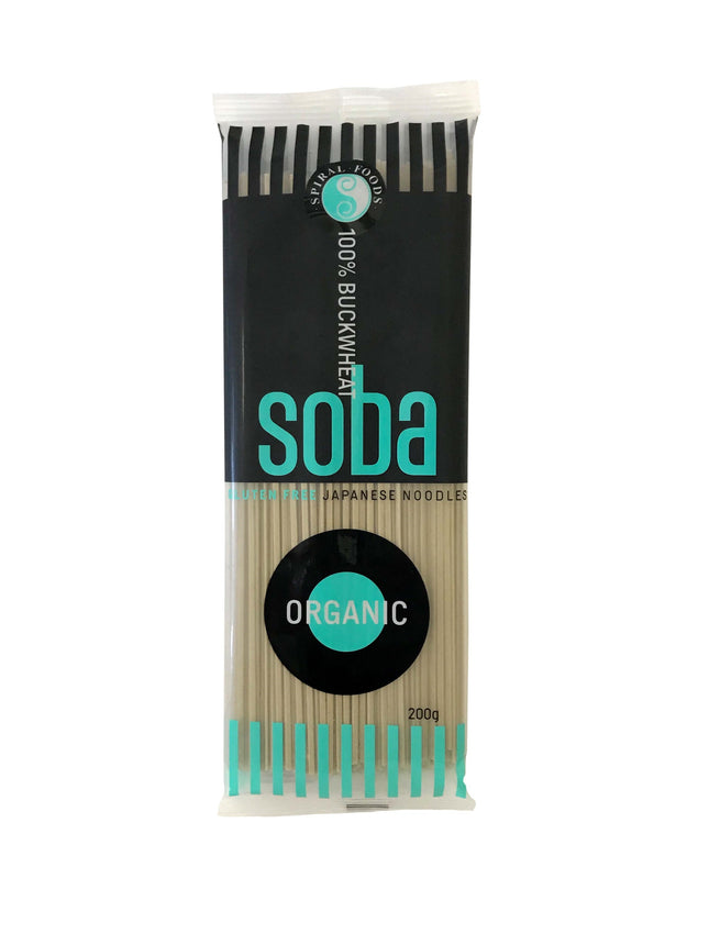 Spiral Foods buckwheat soba noodles 200g package
